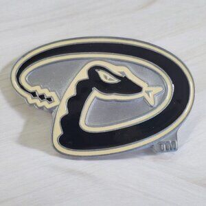Arizona Diamondbacks Belt Buckle‎ Enamel Pewter Black Licensed New Old Stock